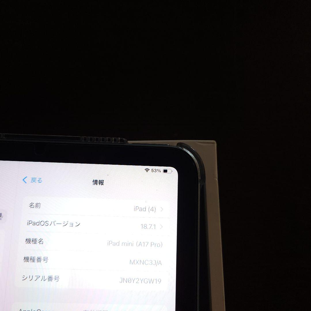 【Apple】iPad mini A17pro 第7世代　256GB ブルー