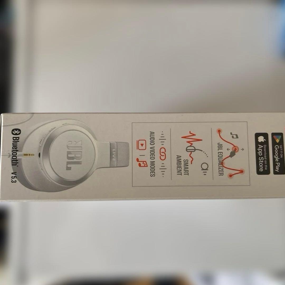 JBL LIVE 770NC ワイヤレスヘッドホン ホワイト