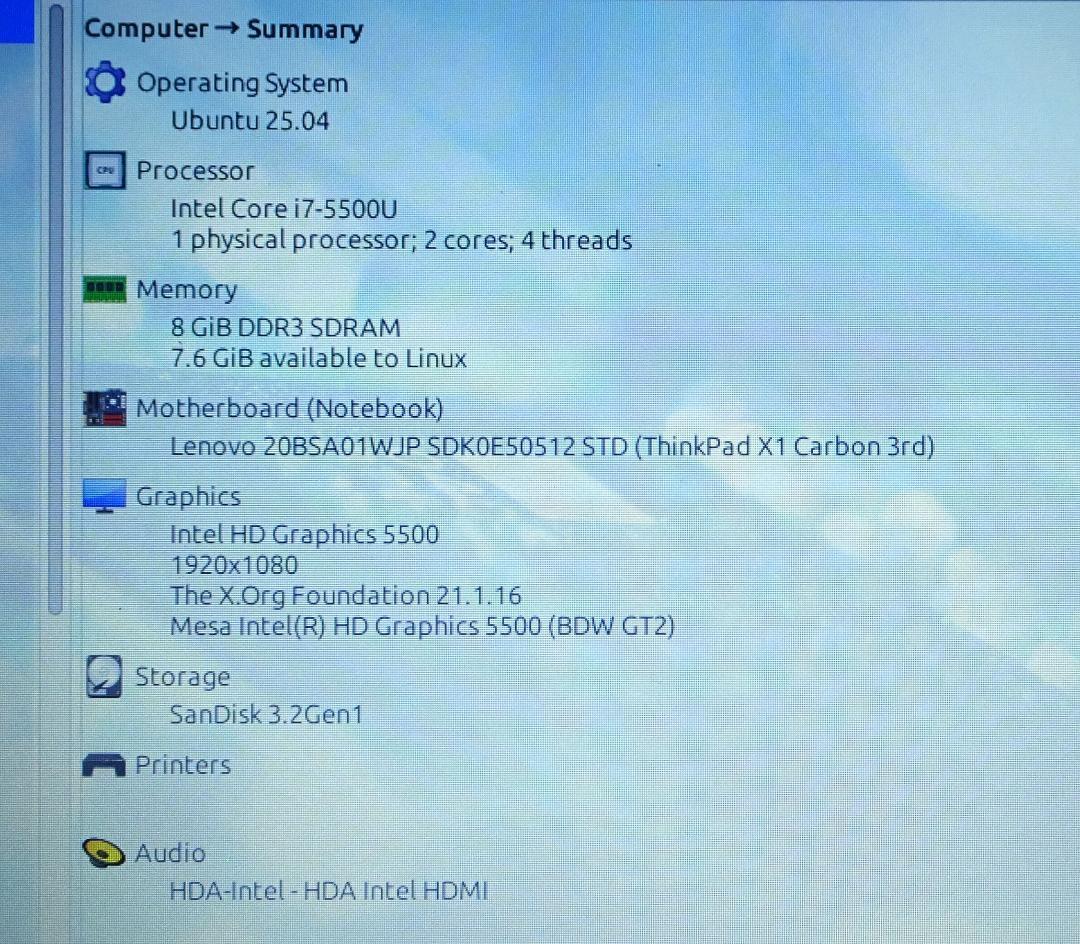 ThinkPad X1 Carbon 3rd ジャンク