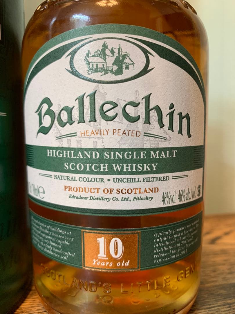 バレッヒェン Ballechin 10年 ヘビーピーテッド
