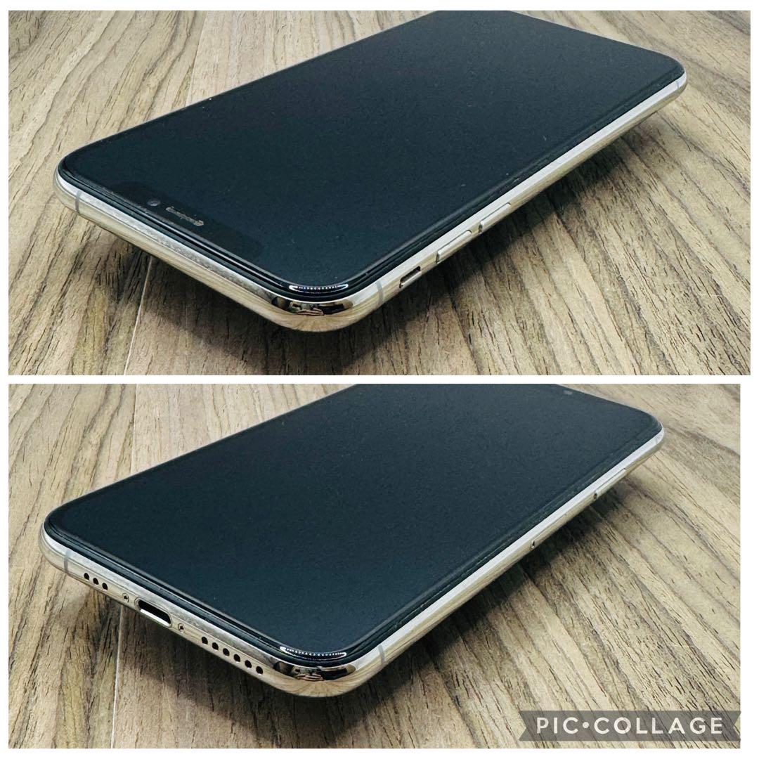 【美品】iPhoneXS シルバー 512GB SIMフリー 【新品バッテリー】