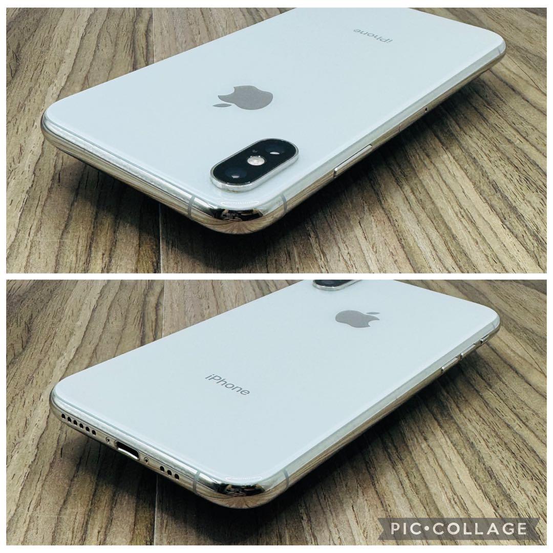 【美品】iPhoneXS シルバー 512GB SIMフリー 【新品バッテリー】