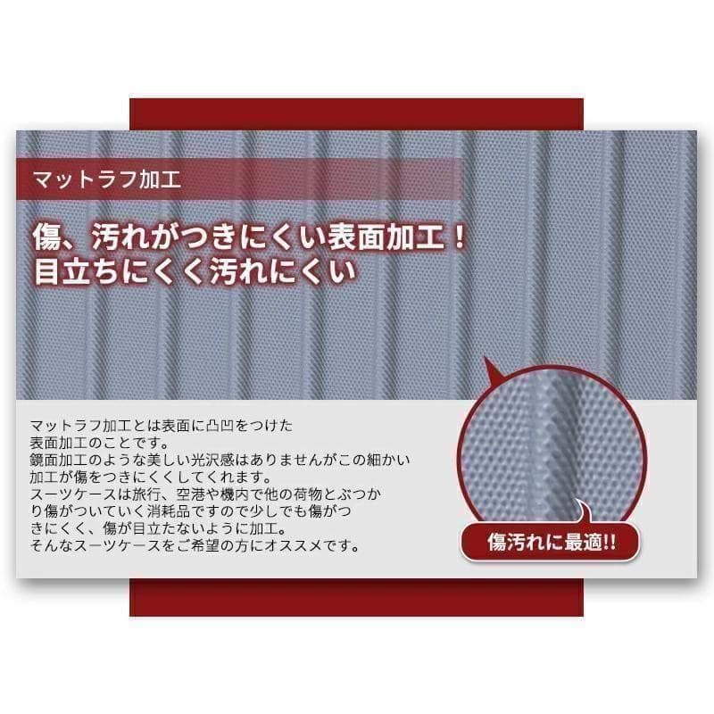 キャリーケース XL TSAロック 衝撃吸収 軽量 静穏 キャリーバッグ ブルー