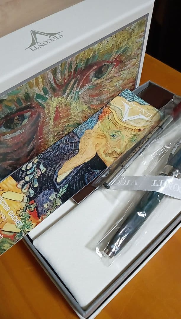 VISCONTI ヴァンゴッホ 医師ガシェの肖像 ボールペン 本体 箱付き