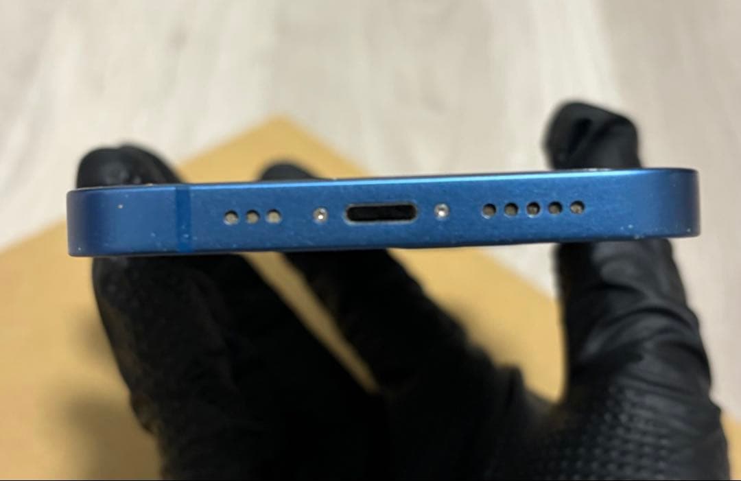 【美品】iPhone13 128GB ブルーSIMフリー　おまけ新品フィルム4枚