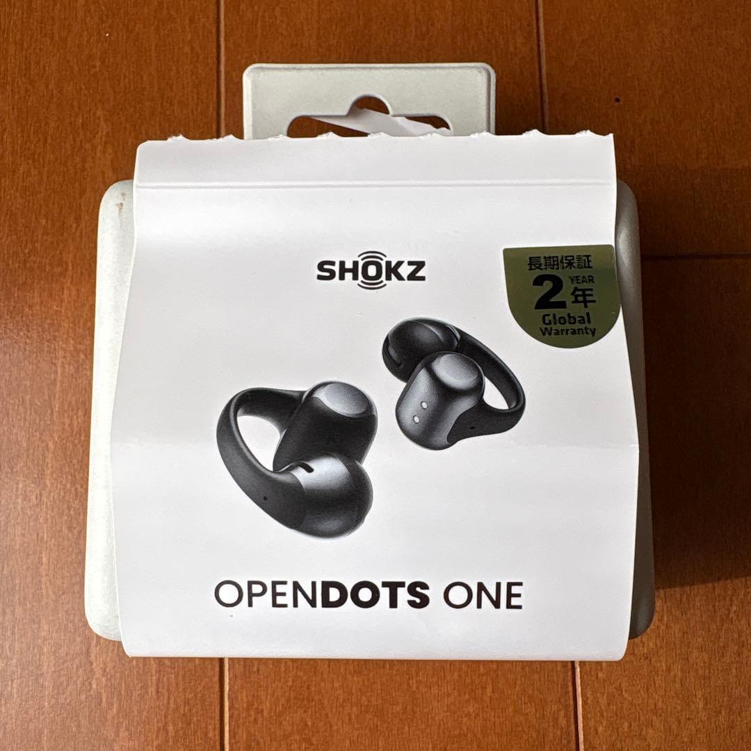 SHOKZ OPENDOTS ONE ブラック ワイヤレスイヤホン