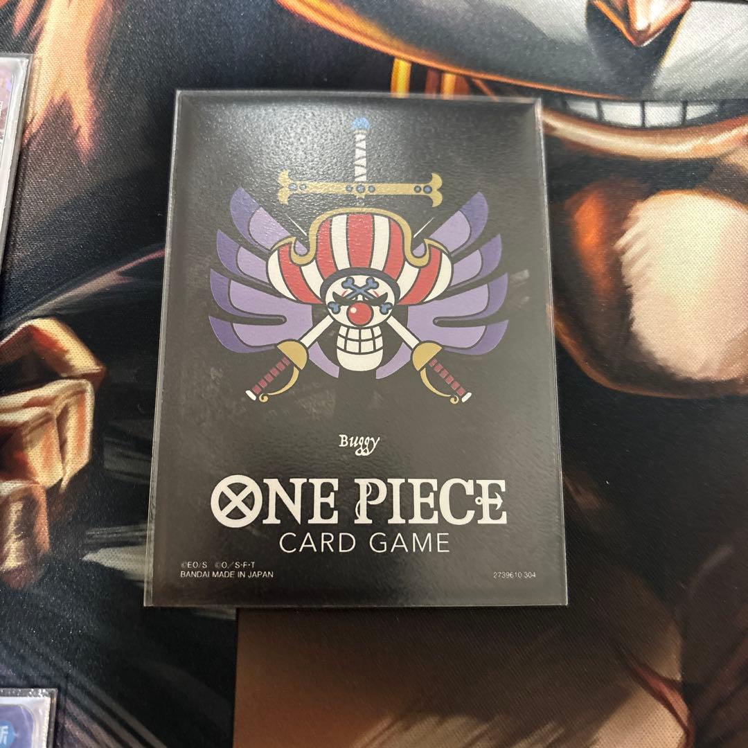 ワンピースカードゲーム 青バギーデッキ パレルモプロモ多数二重スリーブ付き