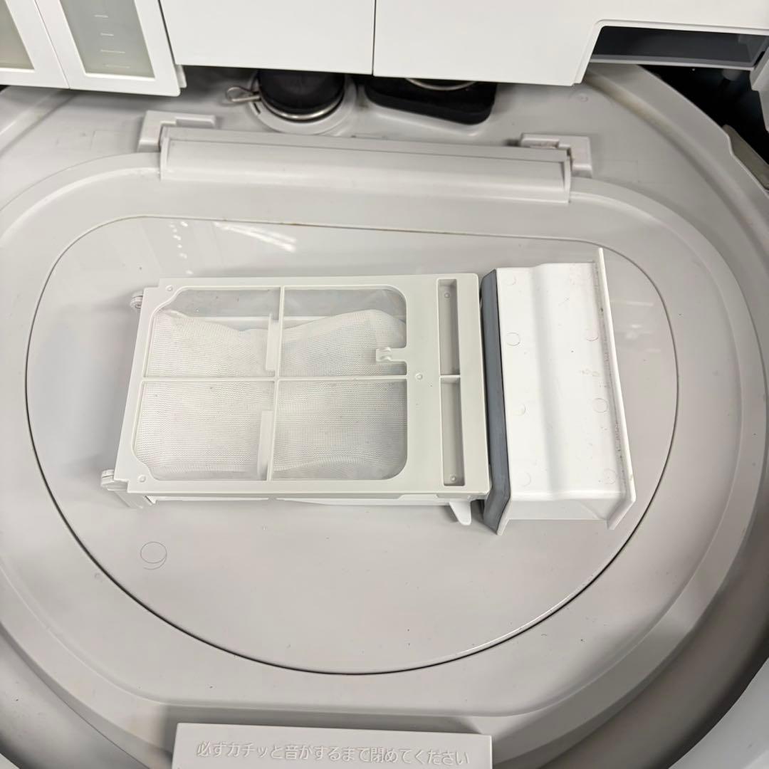 914 パナソニック　乾燥付き　洗剤自動投入付き　エコナビ搭載　洗濯機　10/5