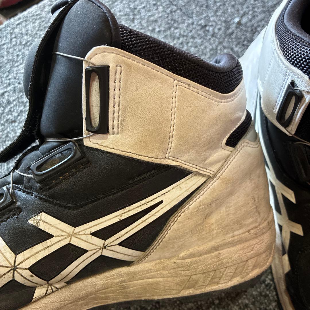裏*庭様 ASICS 安全靴 JSAA規格 黒CP304