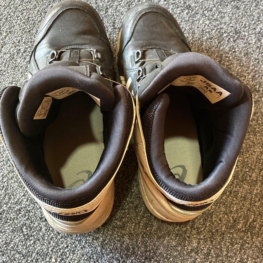 裏*庭様 ASICS 安全靴 JSAA規格 黒CP304