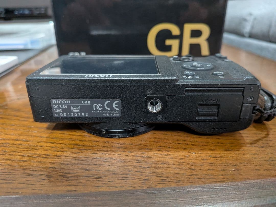 RICOH GR2 BJ-6バッテリーチャージャー付き