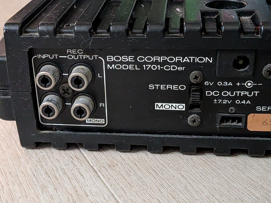 BOSE ボーズ パワーアンプ MODEL 1701-CDer