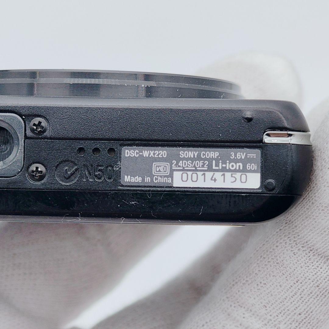 【付属品多数】 SONY Cyber-shot DSC-WX220 WiFi対応
