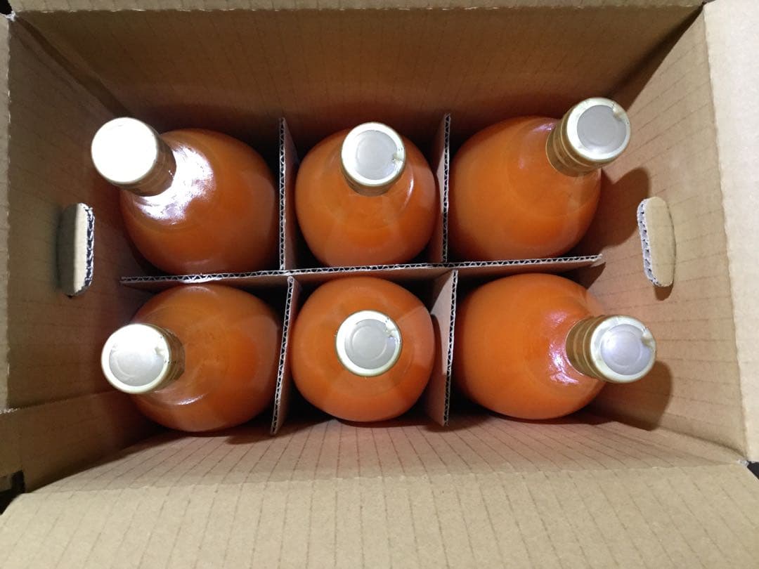 にんじん　りんご　ミックスジュース（1000ml）6本