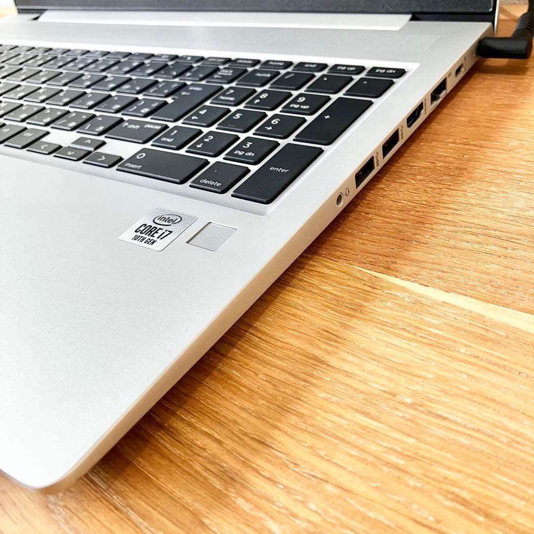 HP ProBook 450 i7 16GB10世代SSDカメラノートパソコン