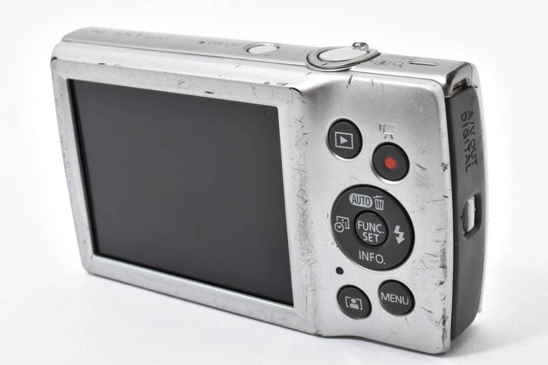 【実用品】Canon キャノン IXY 200 シルバー イクシー 動作確認済