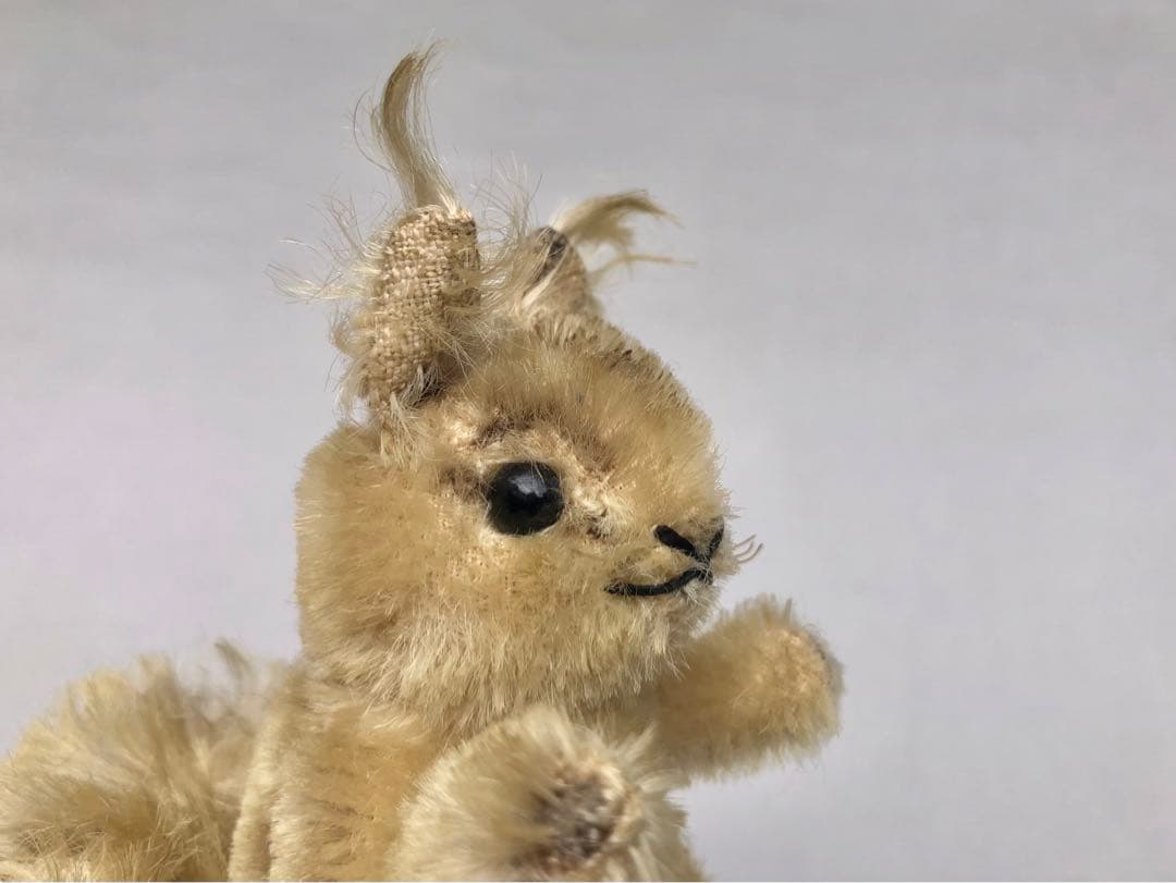 Steiff 　リスのPossy　グレー　最小