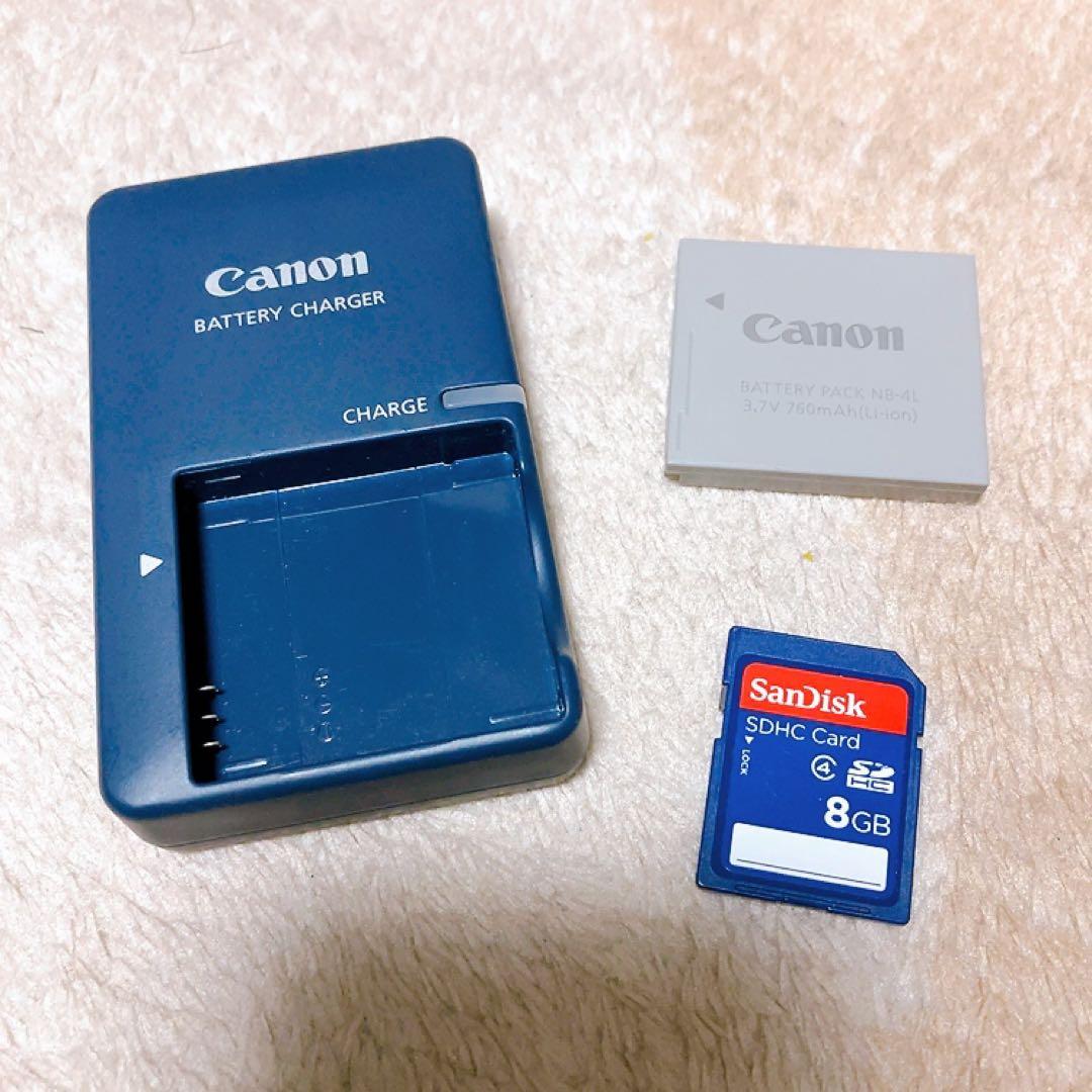 Canon IXY620Fデジタルカメラ(シルバー) 動作確認済