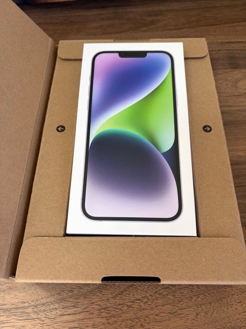 【美品】iPhone 14 Plus 128GB パープル SIMフリー