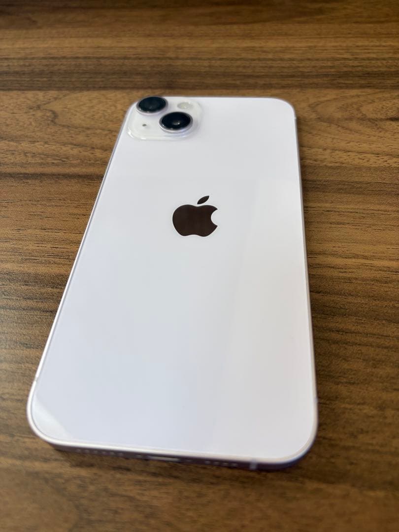 【美品】iPhone 14 Plus 128GB パープル SIMフリー