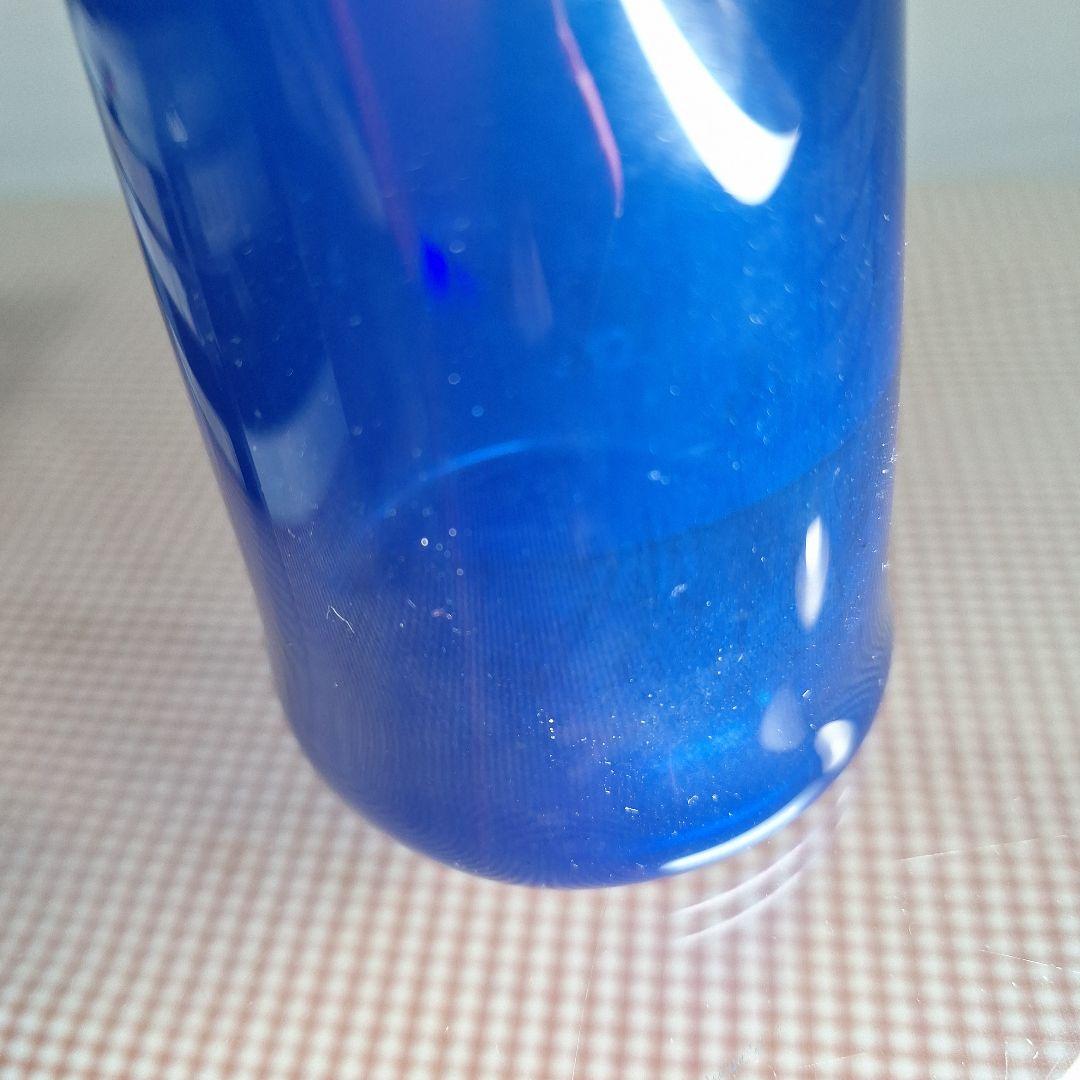 藍色硝子徳利（江戸中期~江戸後期）