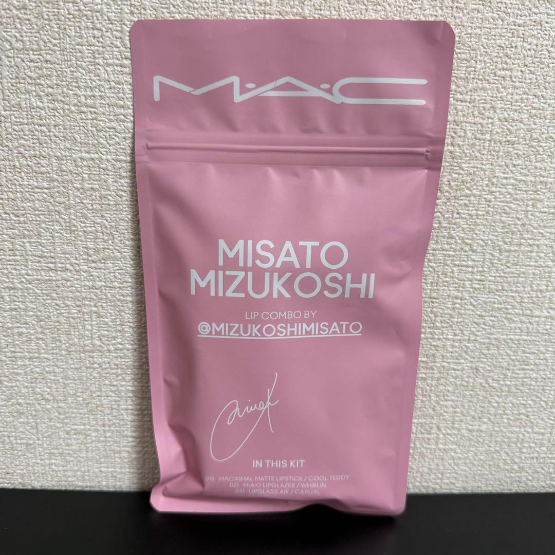 ❣️値下げ中❣️ M·A·C×水越みさとさんセレクトの特別なリップ コンボ+フォント