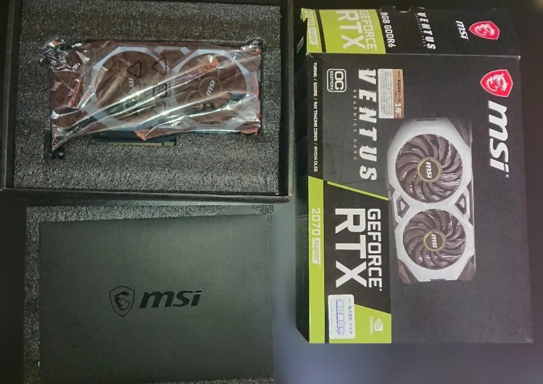 グラフィックボード・グラボ・ビデオカード MSI GeForce RTX 2070 Super Ventus OC
