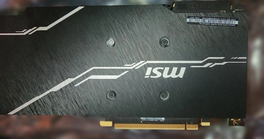 グラフィックボード・グラボ・ビデオカード MSI GeForce RTX 2070 Super Ventus OC