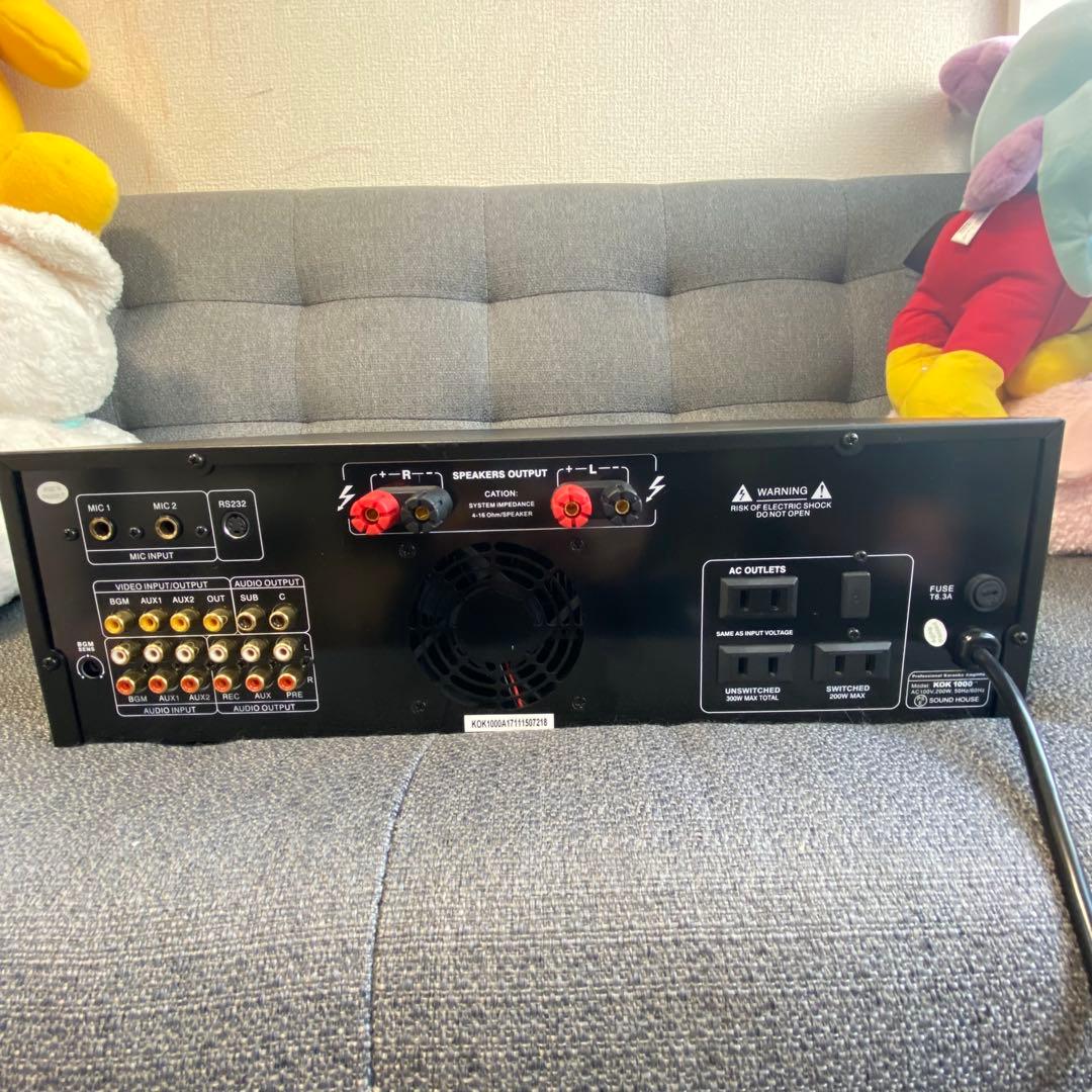 KOK1000 プロカラオケアンプ　極上品