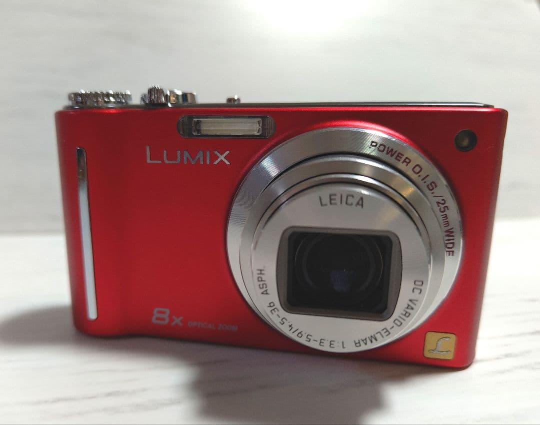 【箱.付属品あり】Panasonic Lumix DMC-ZX1 レッド