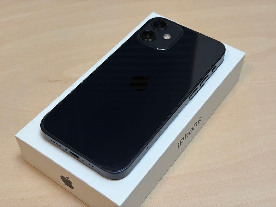 【希少/iOS 15.1.1】iPhone 12 mini 128GB ブラック