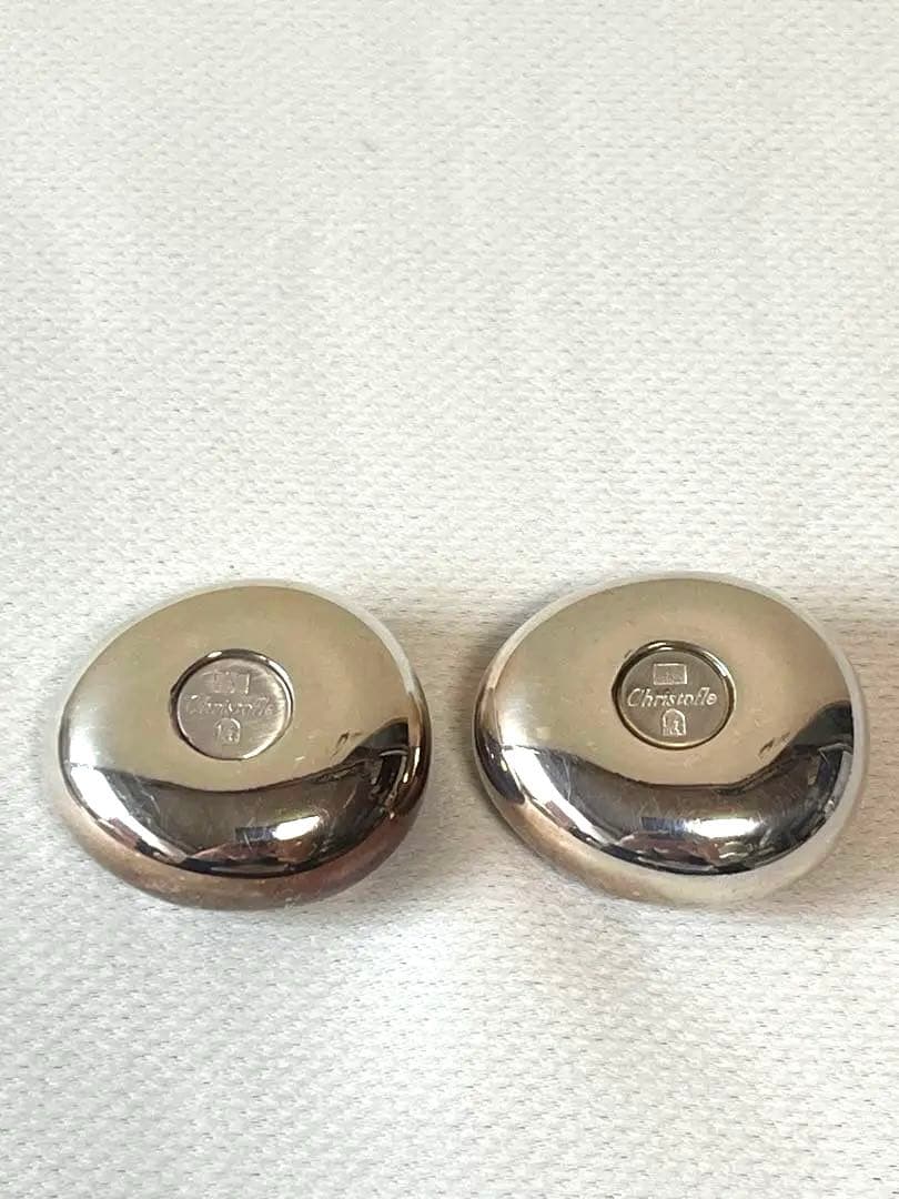【美品】Christofle クリストフル キャンドルホルダー＆箸置き セット