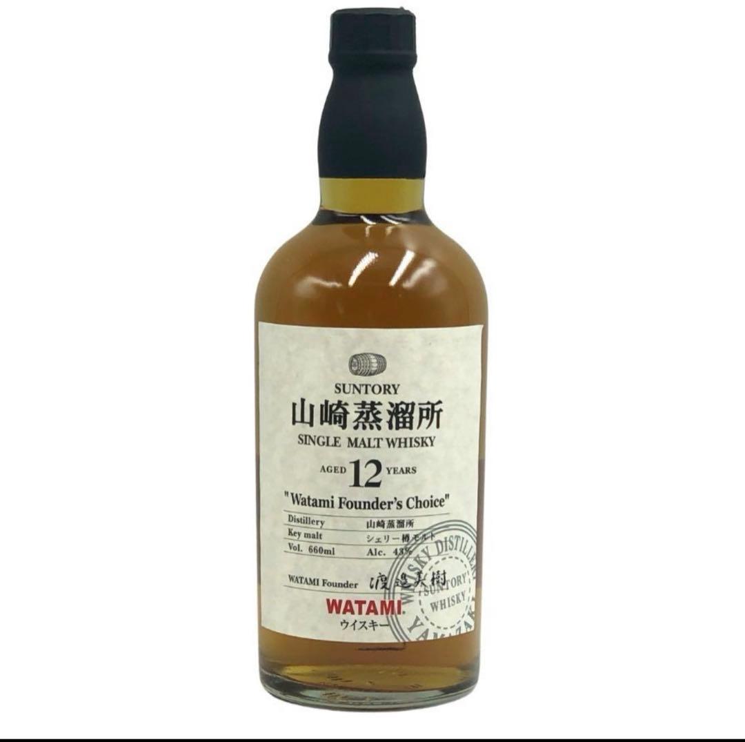 SUNTORY 山崎蒸溜所 12年 シングルモルトウイスキー 6本セット