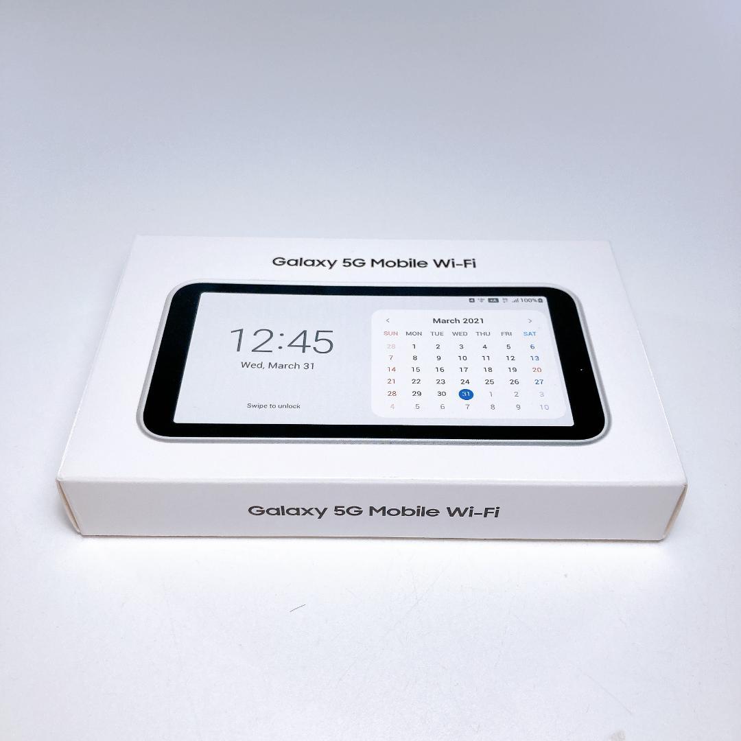 【美品】Galaxy 5G Mobile Wi-Fi SCR01 |4744|