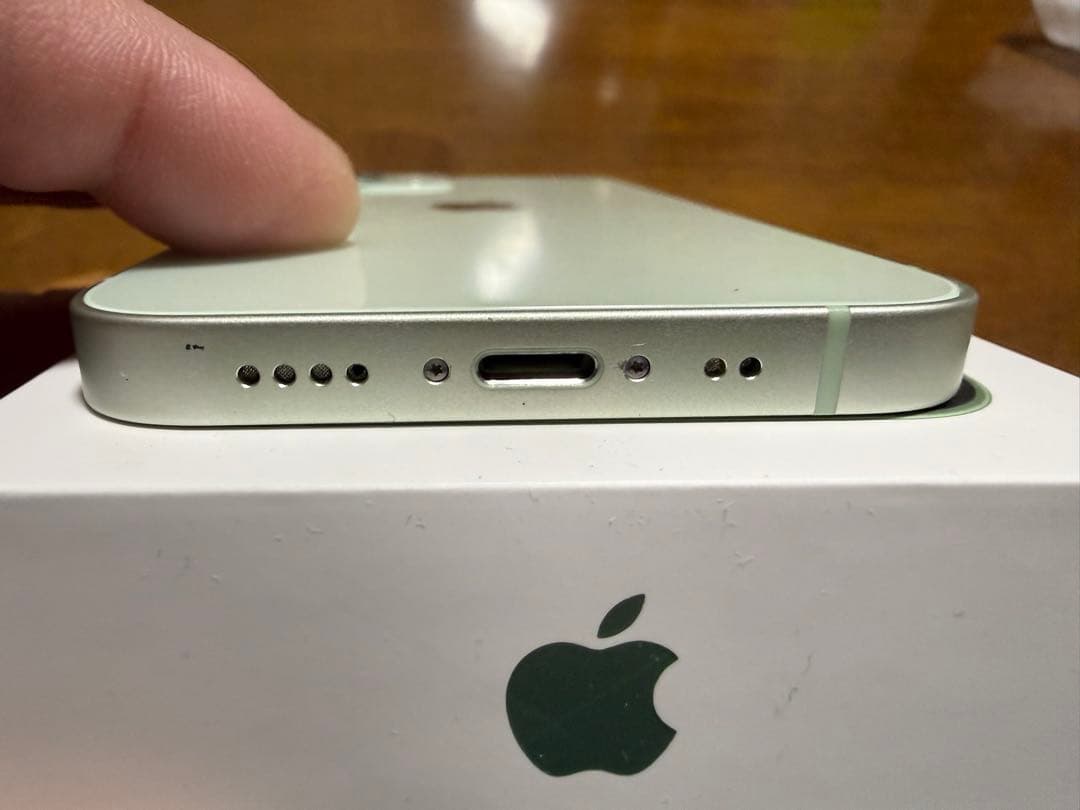 iPhone12mini グリーン 64gb 美品 部品交換無しバッテリー76%