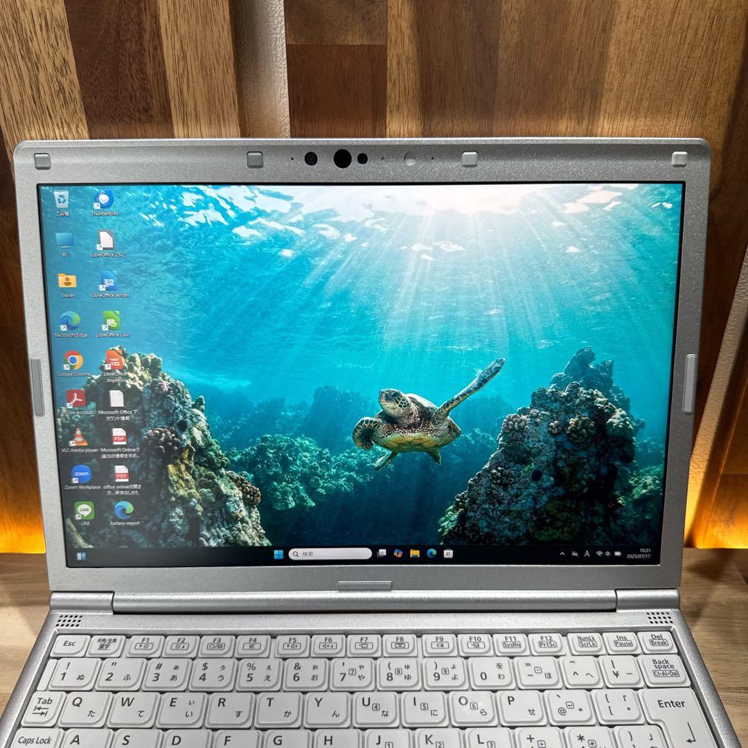 超軽量‼️Let's note SV1☘第11世代☘️16GB☘人気ノートパソコン