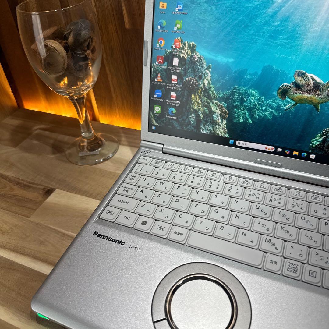 超軽量‼️Let's note SV1☘第11世代☘️16GB☘人気ノートパソコン