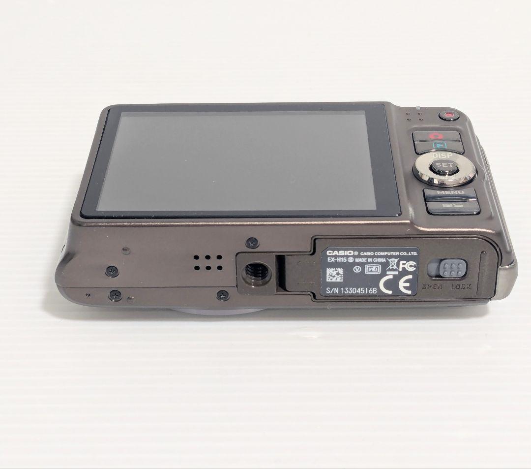 極美品　CASIO　カシオ　 EXILIM EX-H15 エクシリム　ブラウン