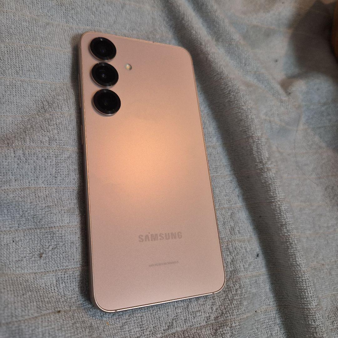 Galaxy S25 RAM 12GB 256GB ピンクゴールド 女性使用