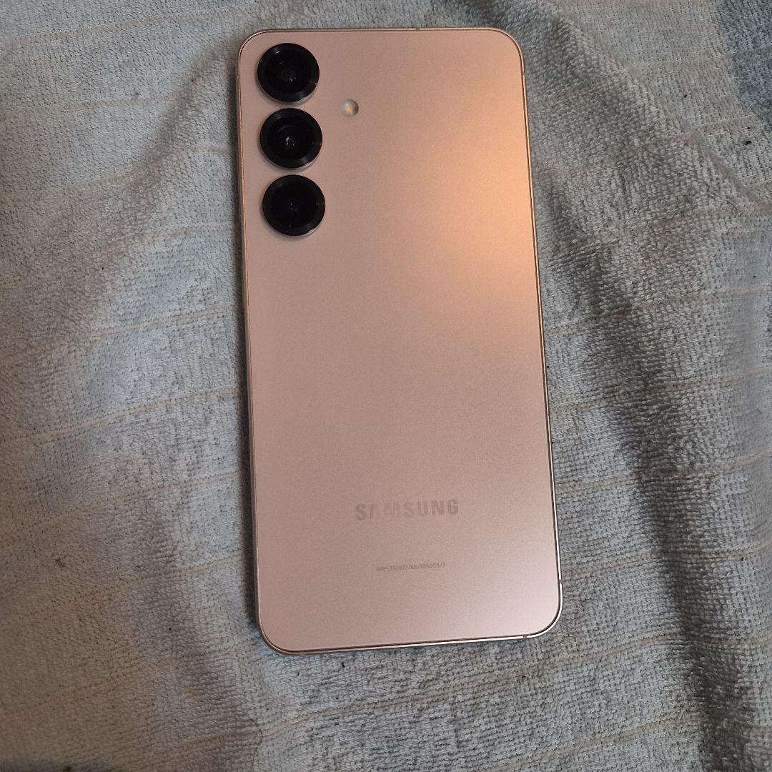 Galaxy S25 RAM 12GB 256GB ピンクゴールド 女性使用