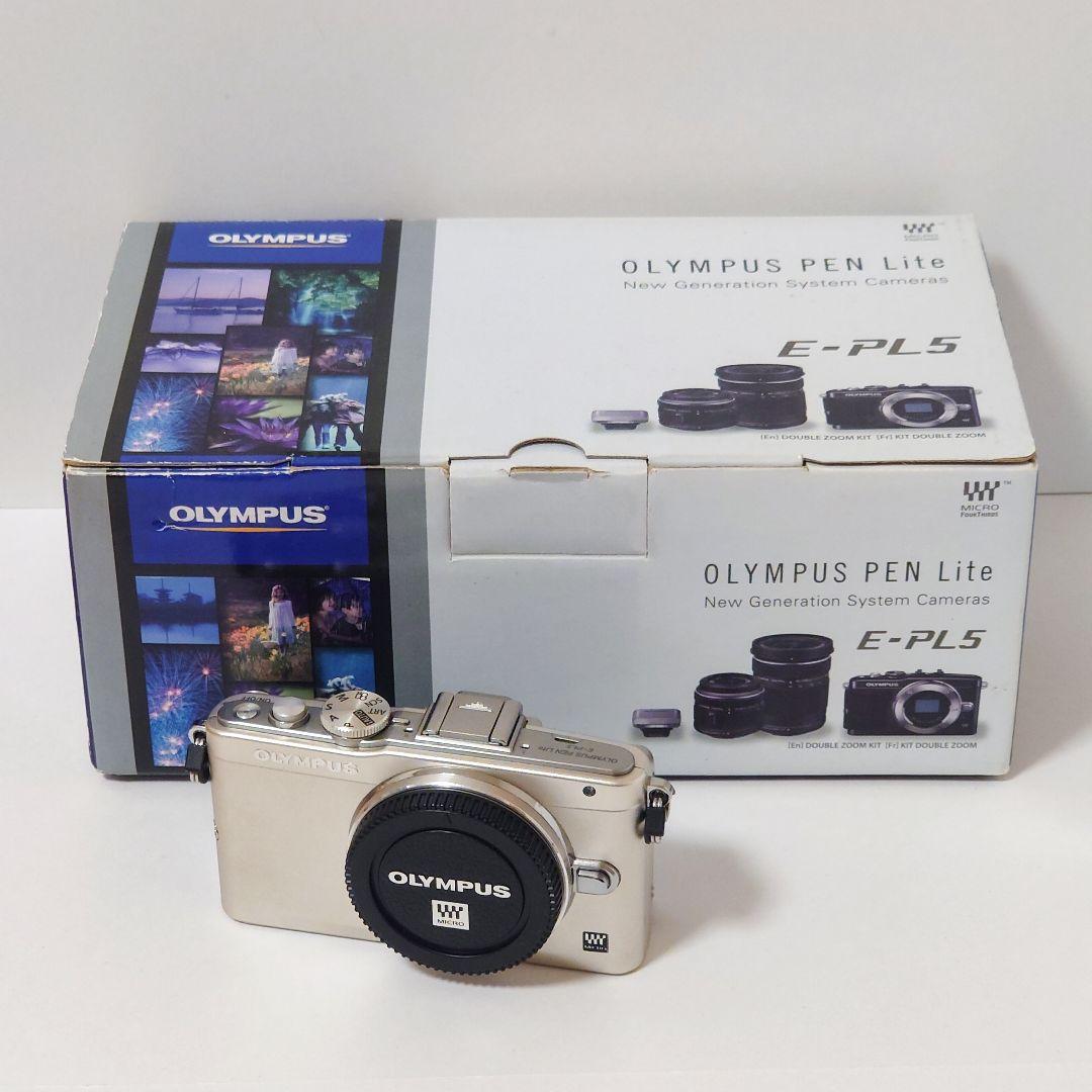 OLYMPUS E-PL5 シルバー ボディ単体 ジャンク