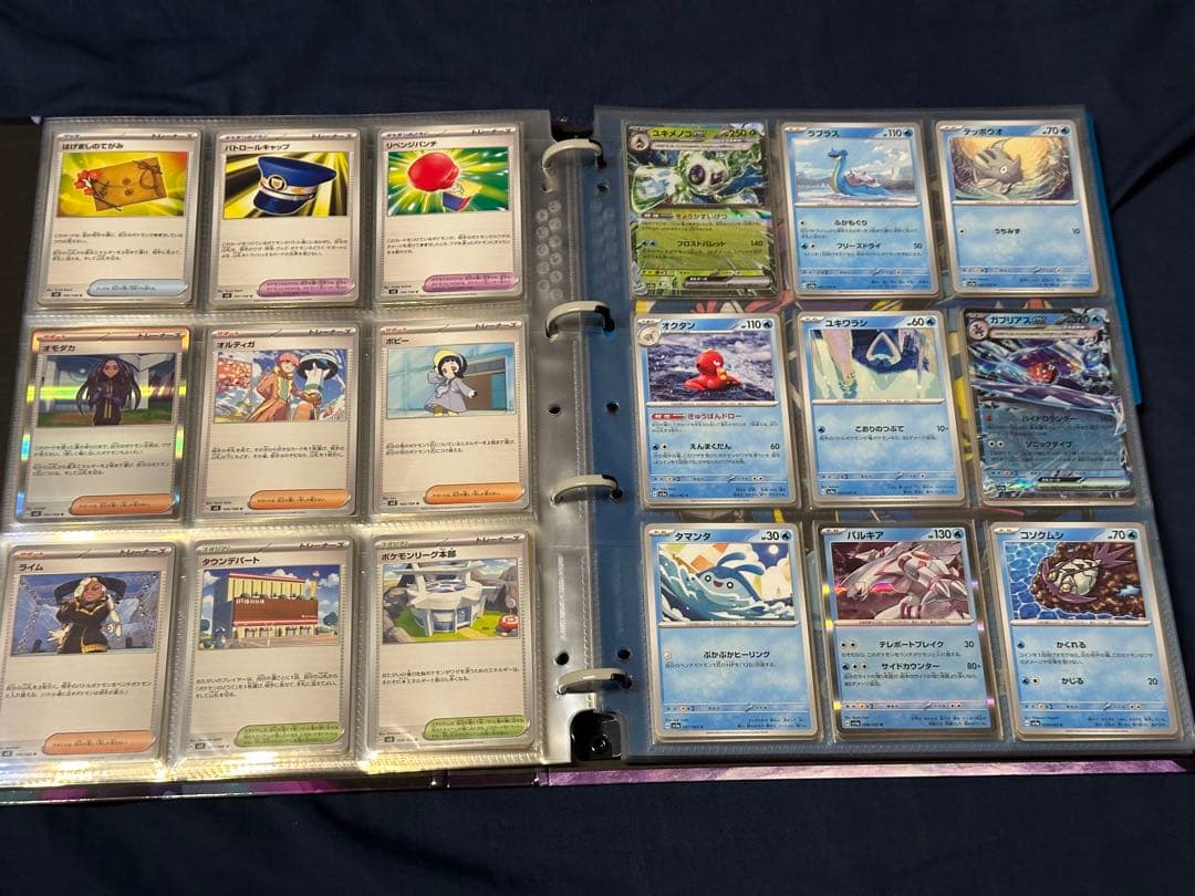 ポケモンカード バインダー まとめ売り コンプリート ファイル付き