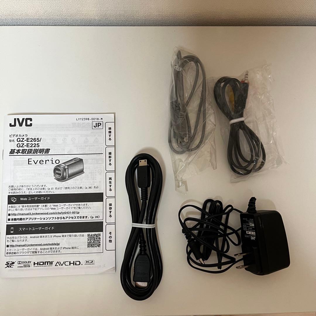 JVC Everio GZ-E265 ビデオカメラ