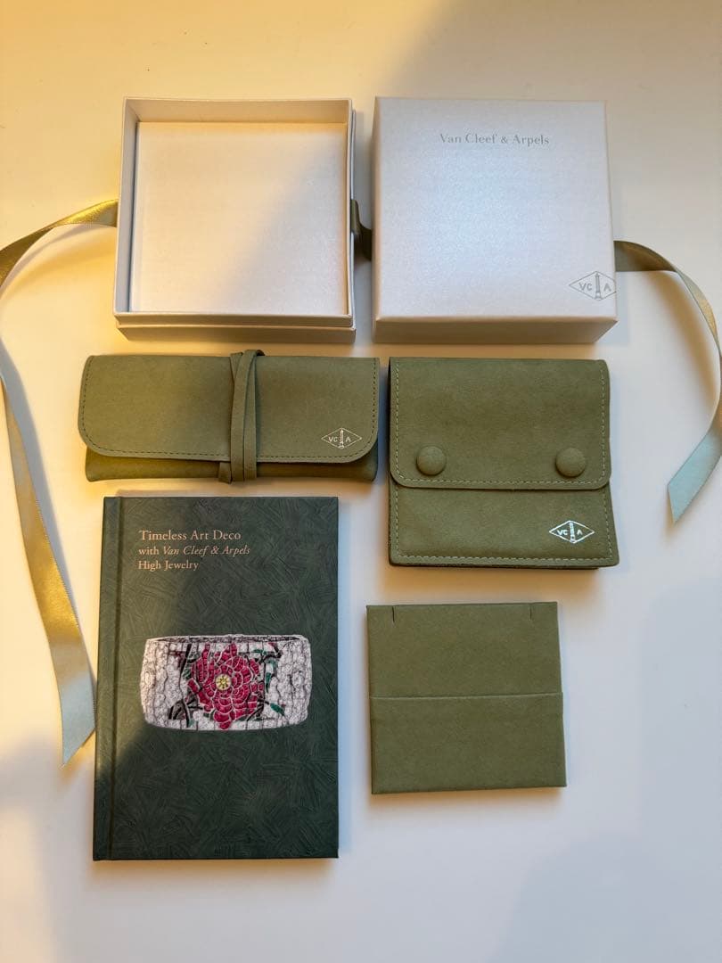 Van Cleef & Arpels ジュエリーケース　クリーニングキットノート