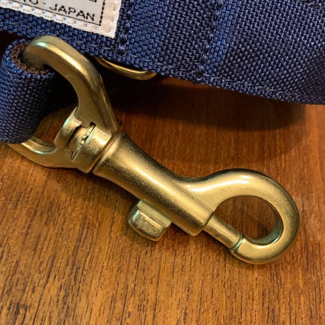 PORTER NYLON LEAD ポーターリード NAVY Lサイズ