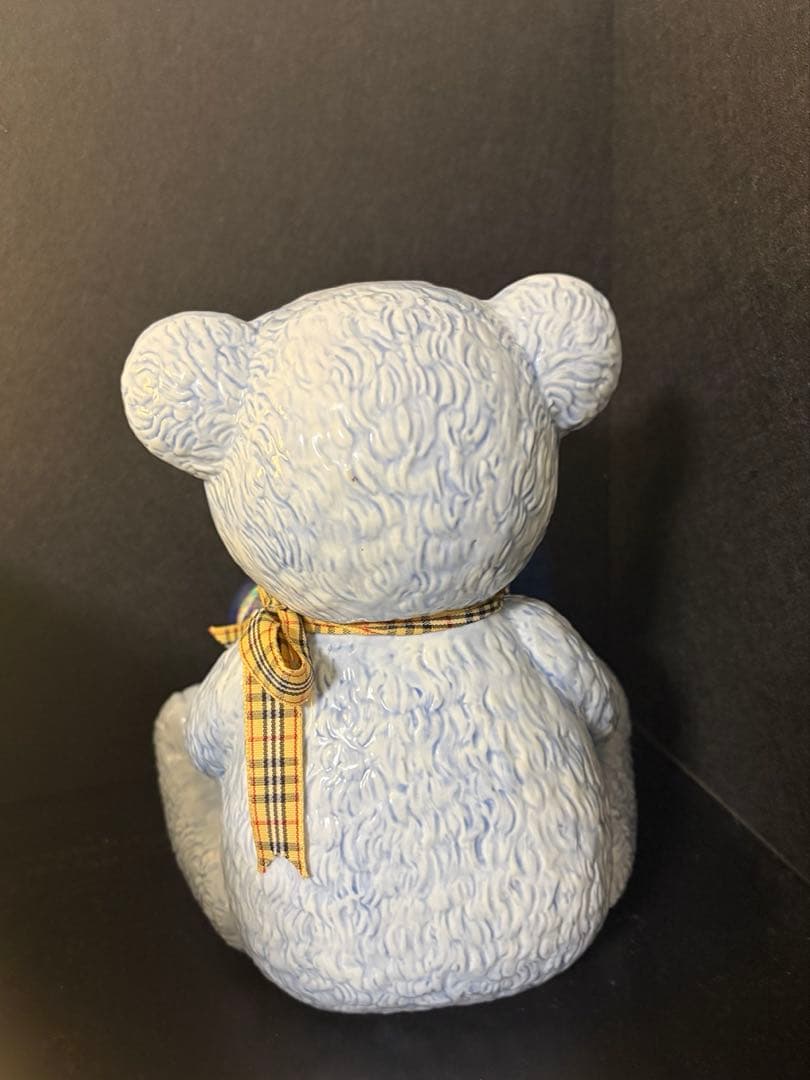 ⭐︎未使用封あり⭐︎テディデキャンタAYAME ブランデー 飾り ボトル 青