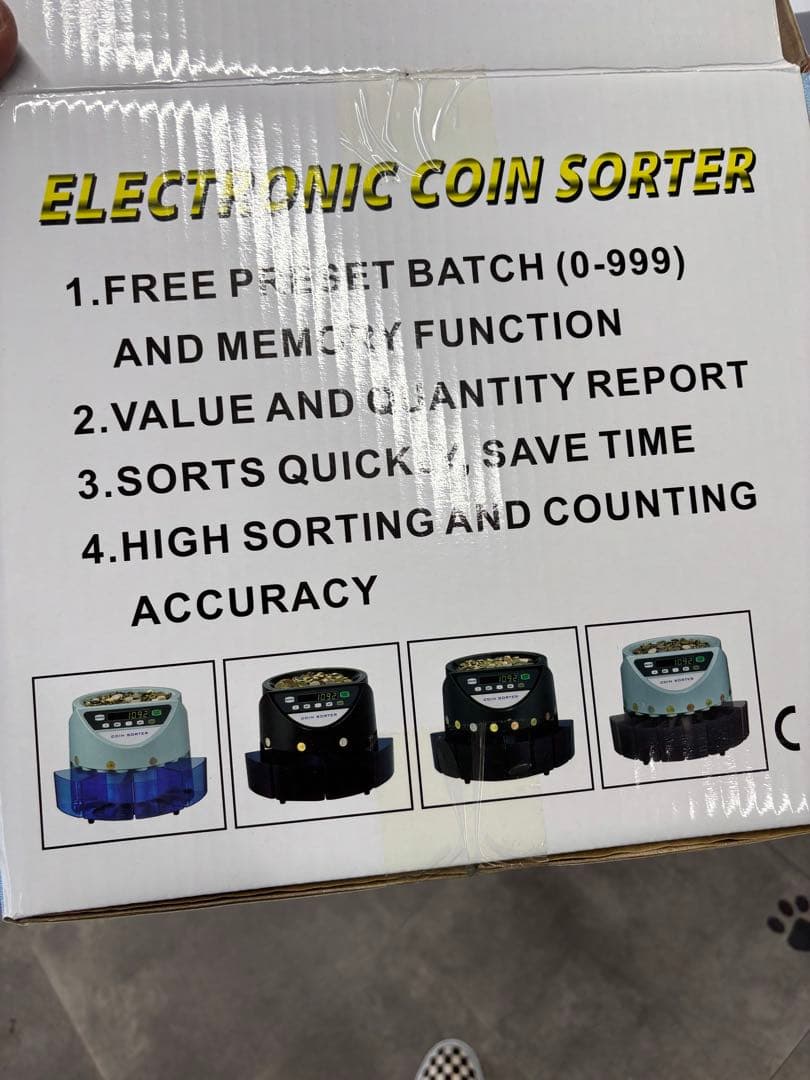 中古　カウンター　自動仕分け機
