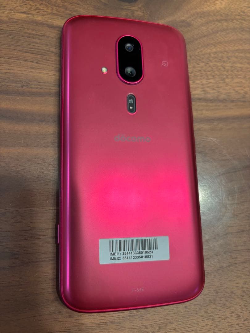 らくらくスマートフォン F-53E ドコモ 新品同様 ピンク