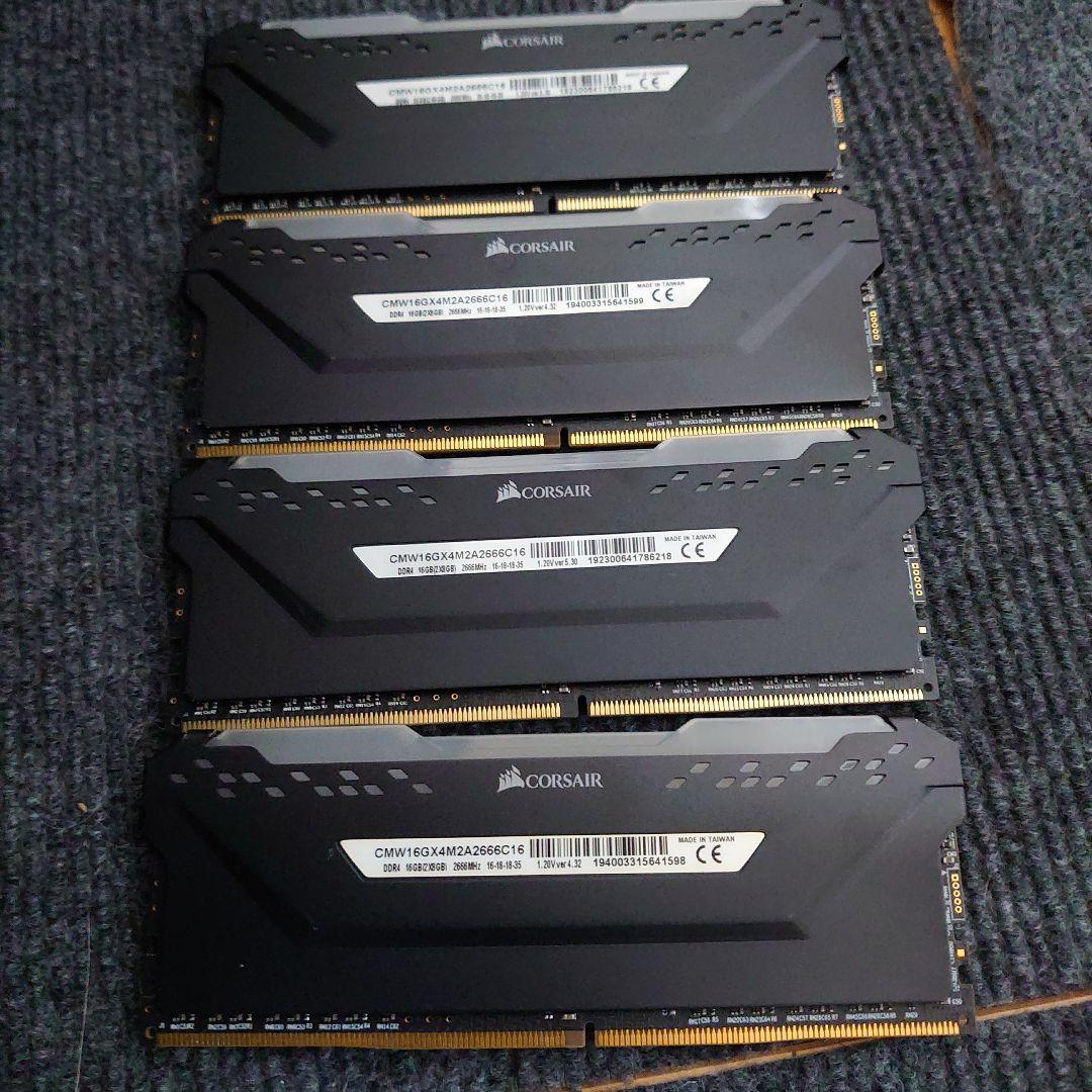 Corsair Vengeance LPX PRO DDR4 8GB4枚 32g