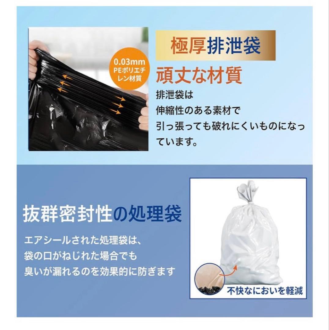 防災トイレ 簡易トイレ 凝固剤セット 車中泊 介護　トイレ 携帯トイレ 非常用